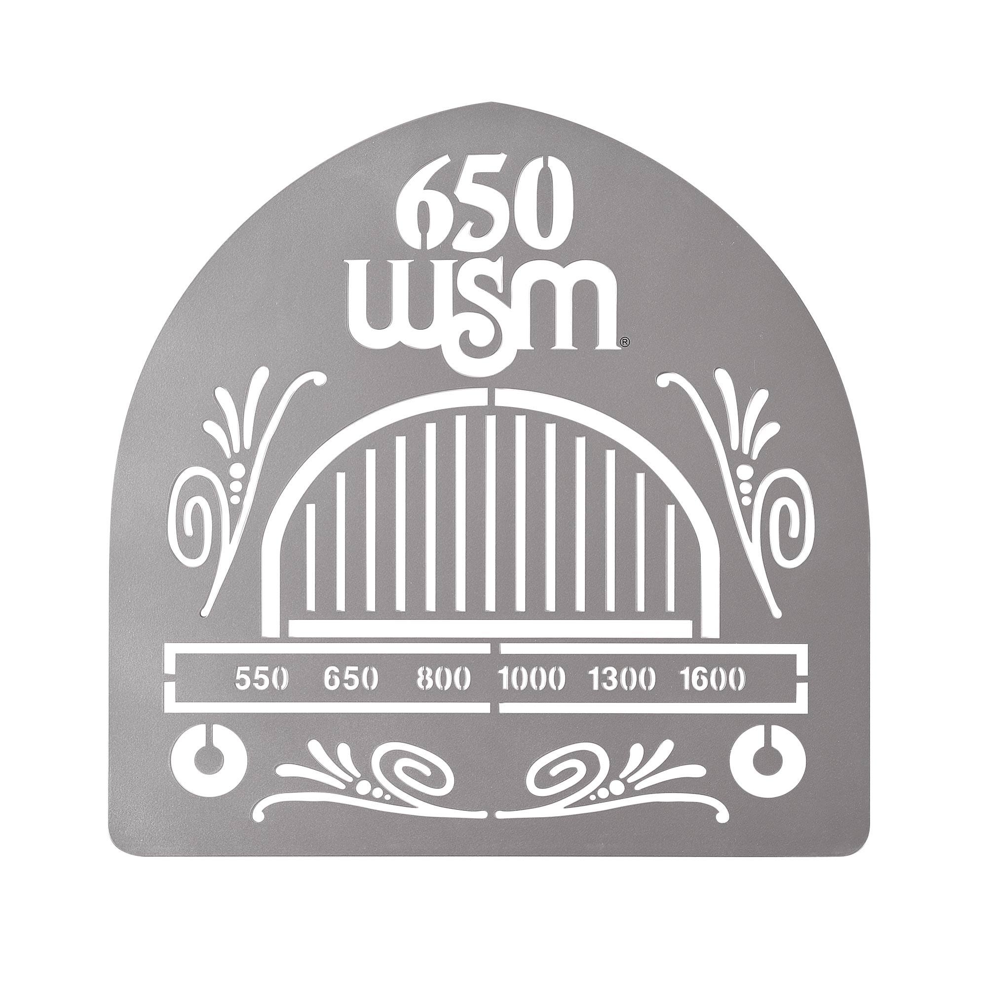 American Art Decor Grand Ole Opry WSM Radio Laser Cut Metal Plaque - 16" x 16"